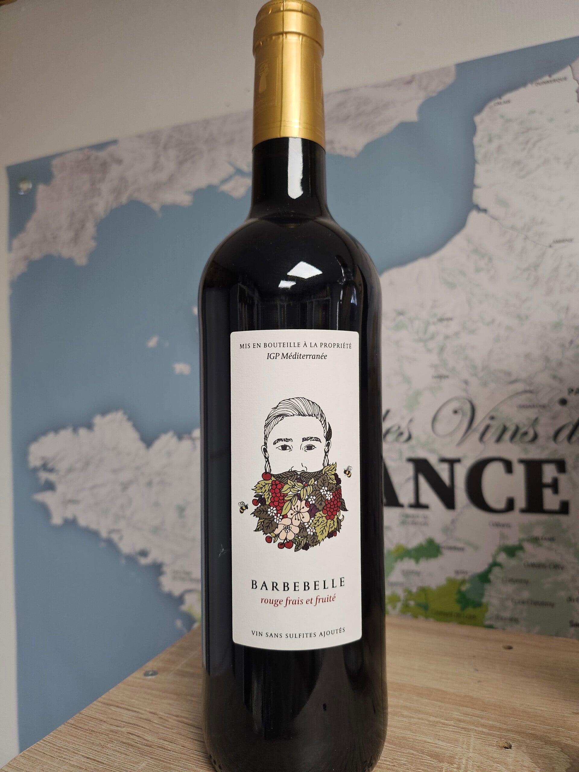 BARBEBELLE, IGP Méditerranée 2022, 75cl, 14% vol