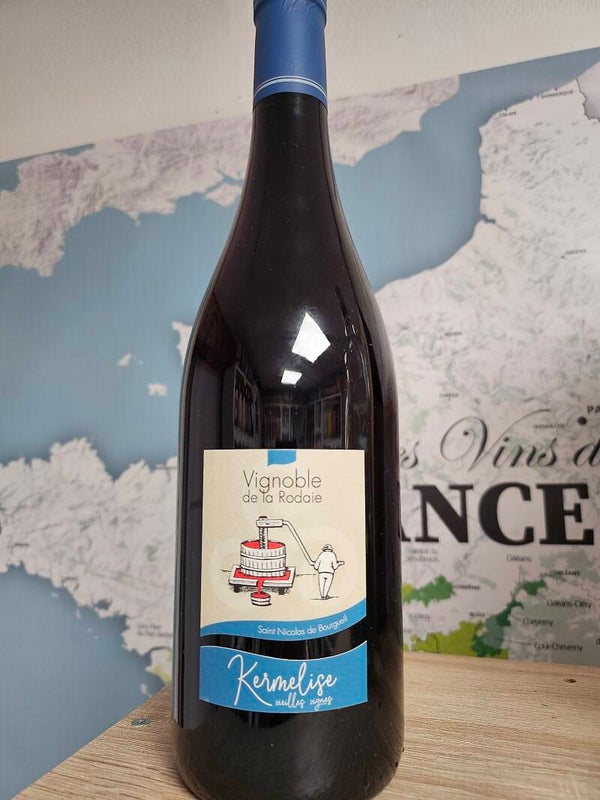 Saint Nicolas De Bourgueil AOC 2024, cuvée KERMELISE vieilles vignes, récoltant,  75cl, 12,5% vol