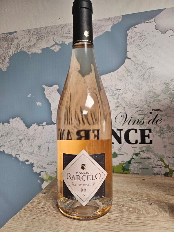 Rosé CORSE IGP 2024, Domaine BARCELO, récoltant, 75cl, 12% vol