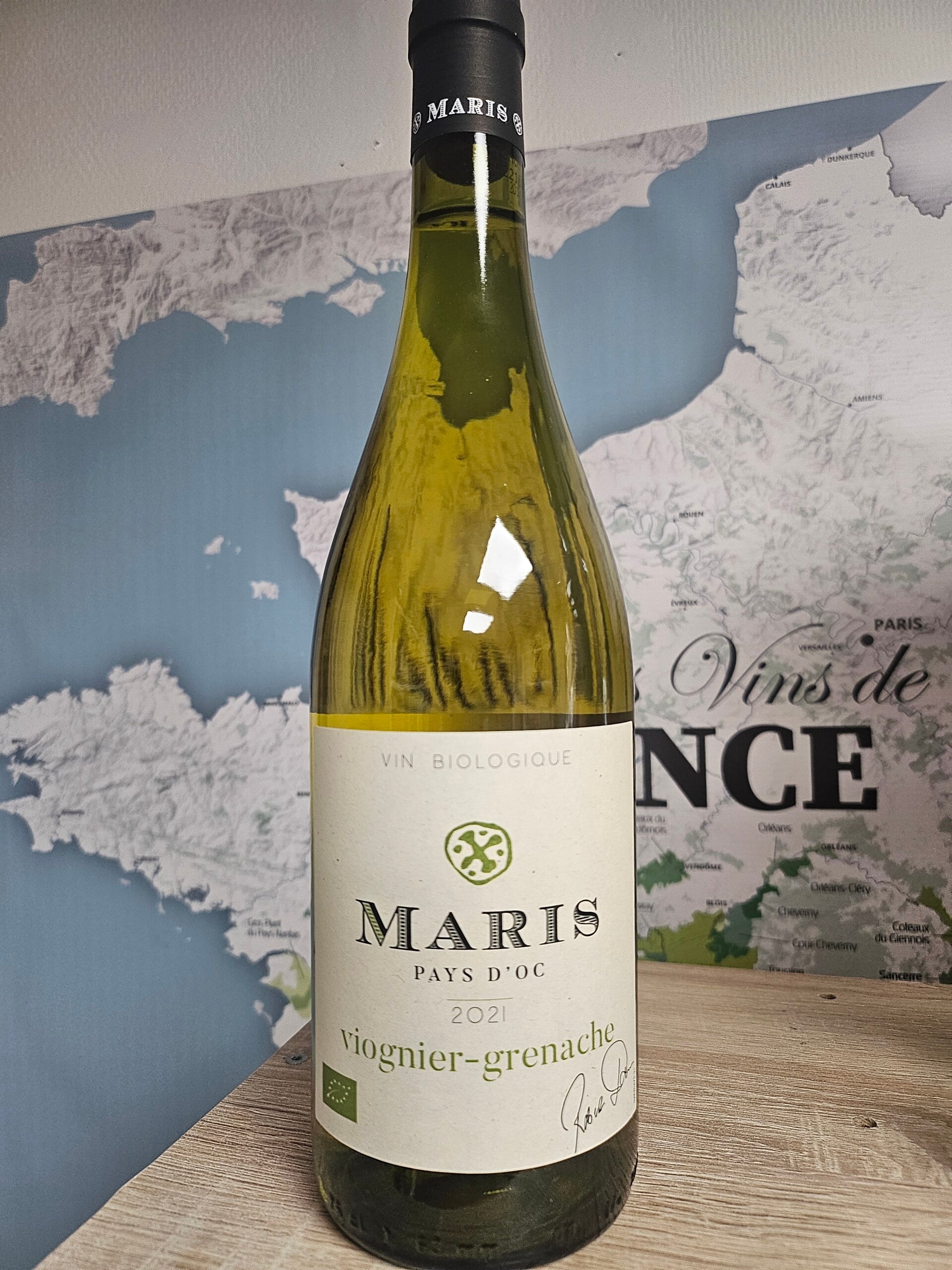 VIOGNIER-GRENACHE, MARIS, Pays d'OC, BIO, 75cl, 12,5% vol