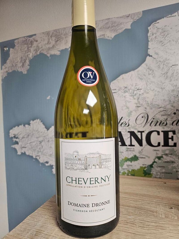 CHEVERNY AOP 2024, domaine DRONNE, vigneron récoltant, 75cl, 12% vol