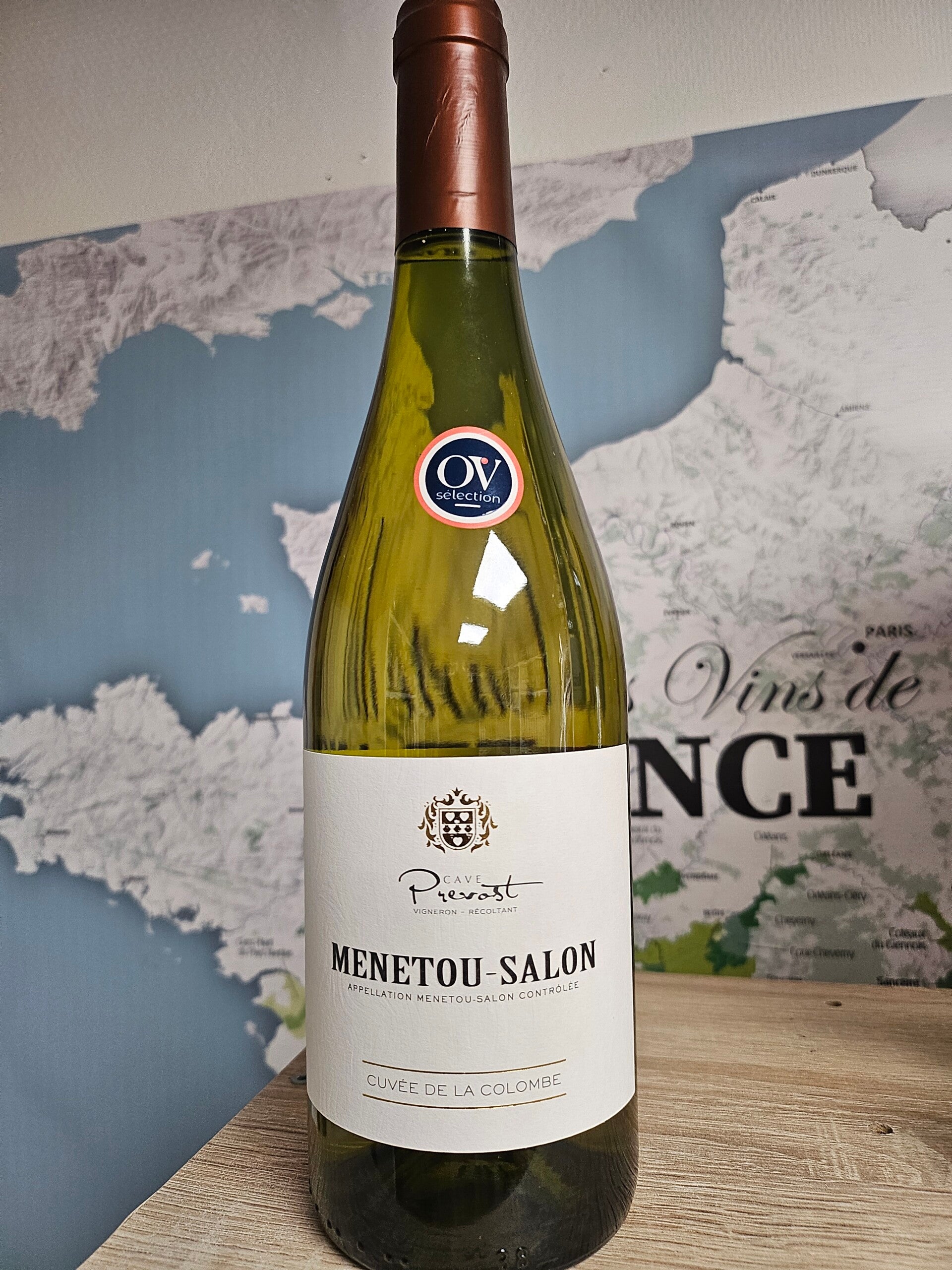 MENETOU-SALON AOC 2024, cuvée de la Colombe, 75cl, 12,5% vol