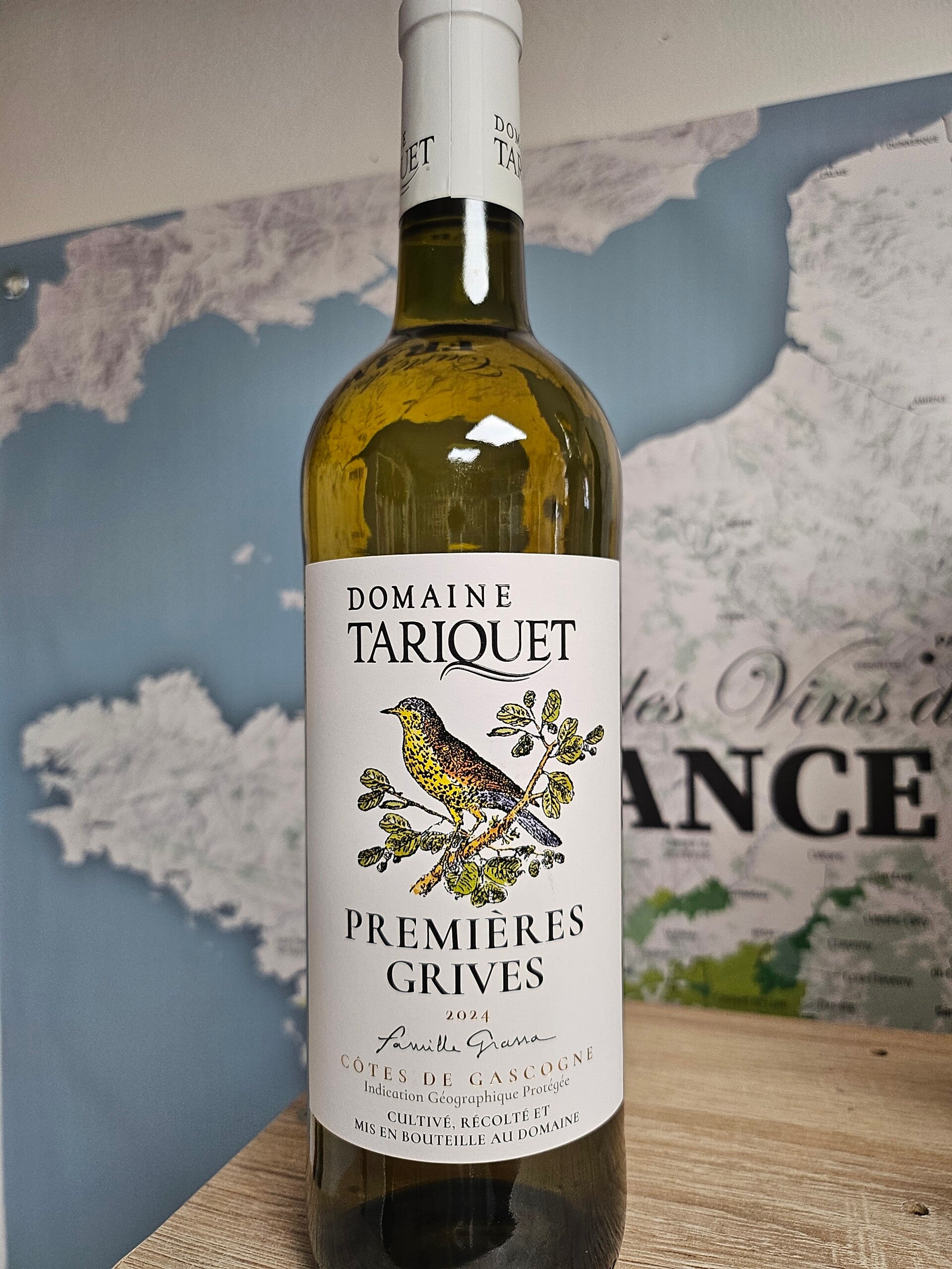 Domaine TARIQUET, PREMIÈRE GRIVES 2024, IGP CÔTES DE GASCOGNE, 75cl, 10,5% vol