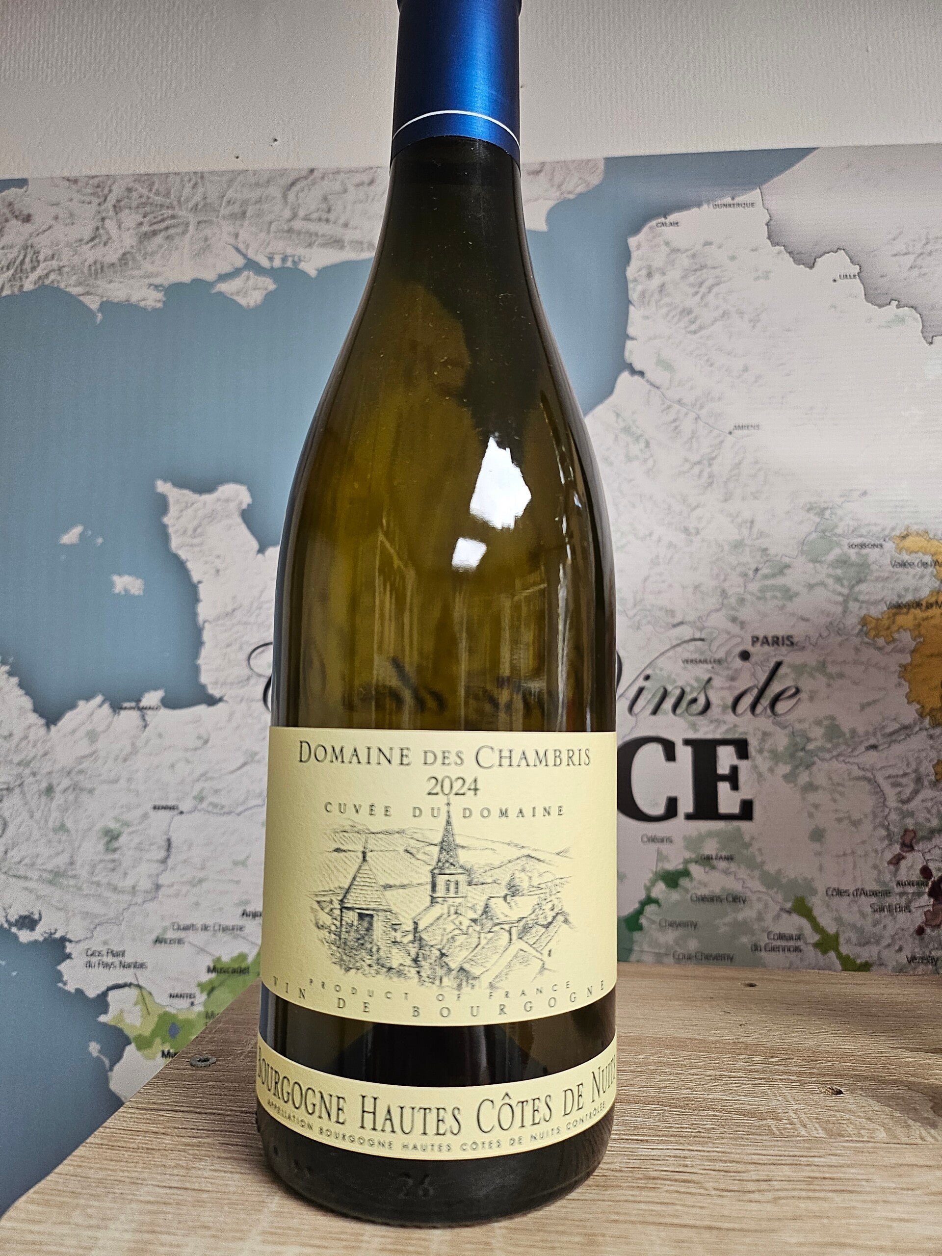 BOURGOGNE Hautes Côtes Nuits AOC 2024, cuvée du Domaine des Chambris, récoltant, 75cl, 12,5% vol