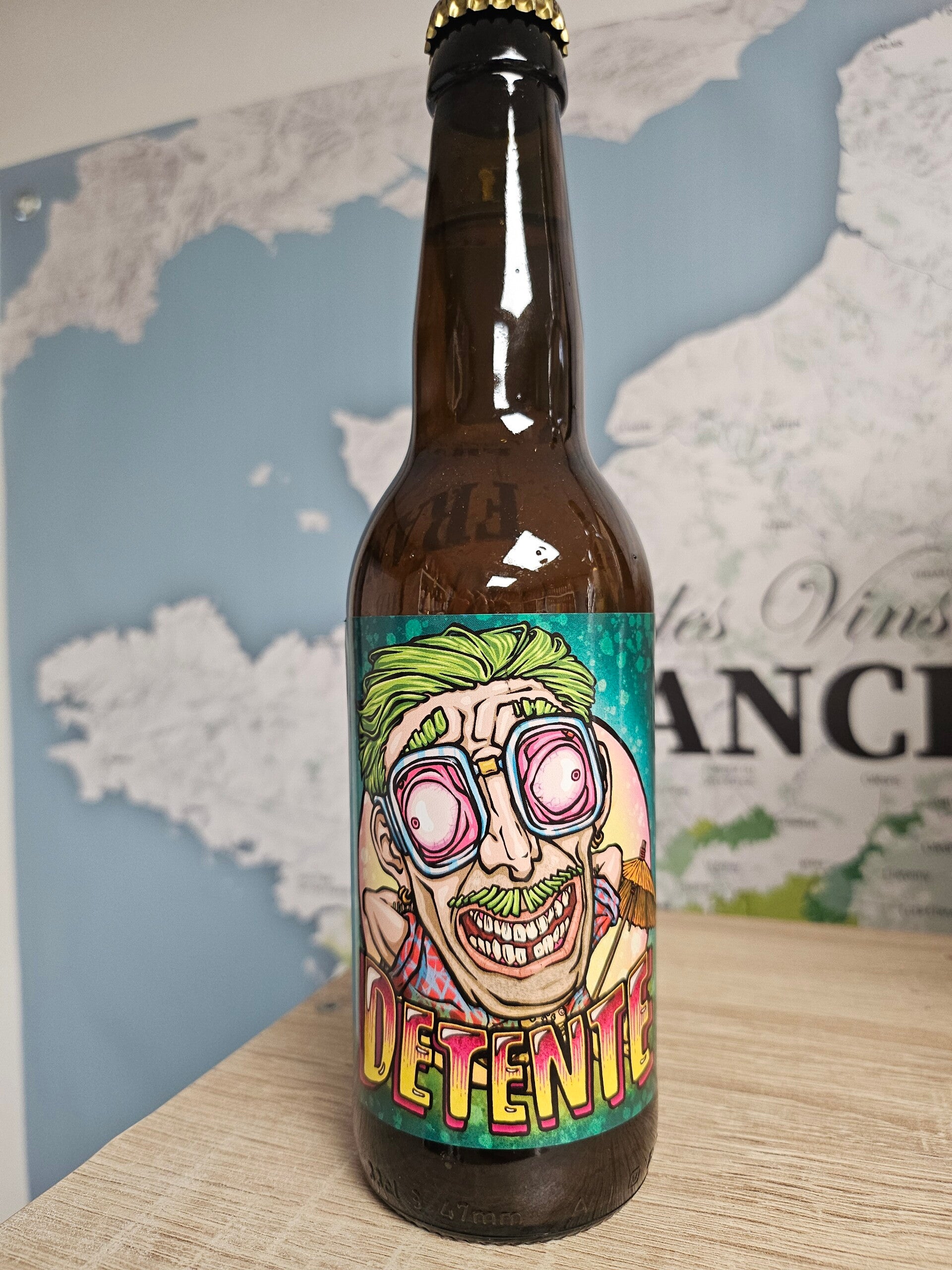 DETENTE, IPA, TRIMARTOLOD, bière Bretonne,  33cl, 3,9% vol