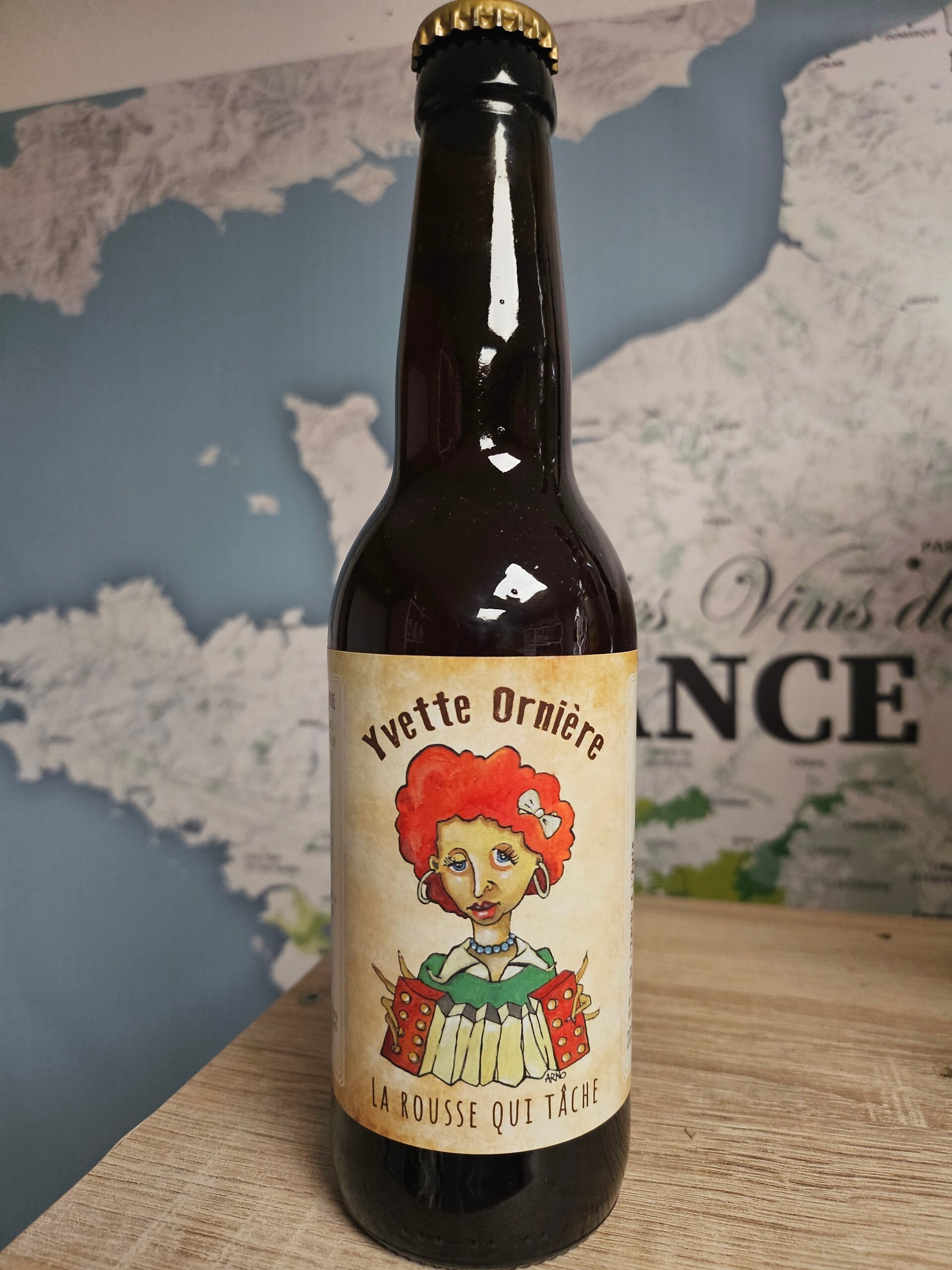 YVETTE ORNIÈRE, brasserie de L'IMPRIMERIE, 33cl 7% vol