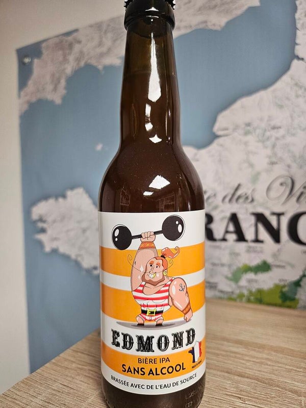 EDMOND bière IPA sans alcool BIO 33cl
