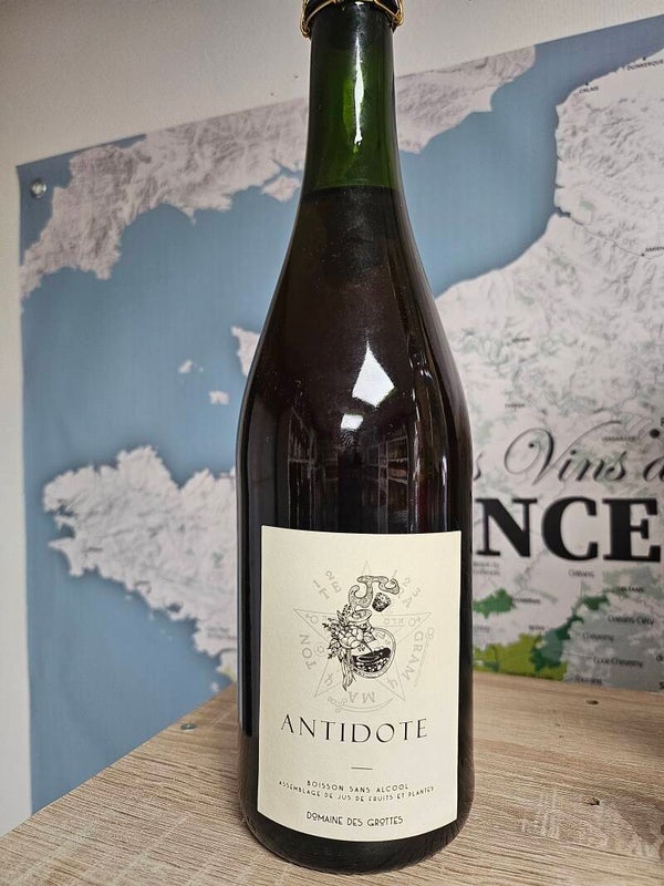 ANTIDOTE, pétillant à base de fruits et de plantes, sans alcool, 75cl