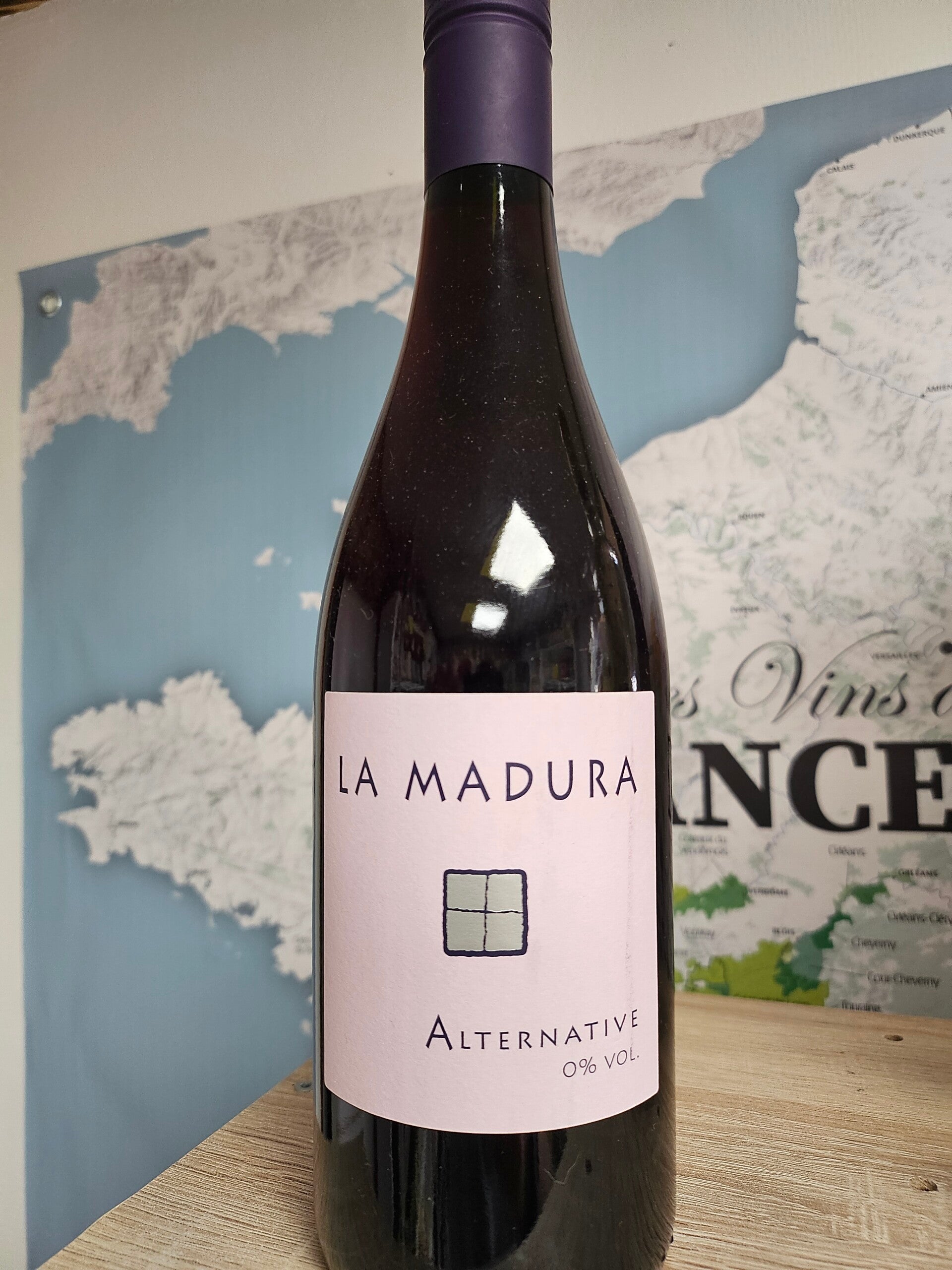 LA MADURA , Saint-Chinian, vin rouge sans alcool 75cl