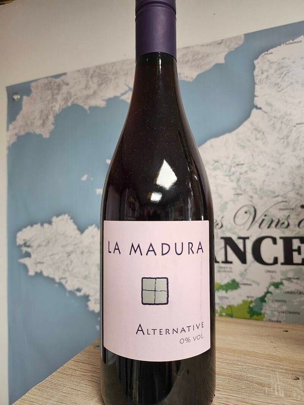 LA MADURA , Saint-Chinian, vin rouge sans alcool 75cl