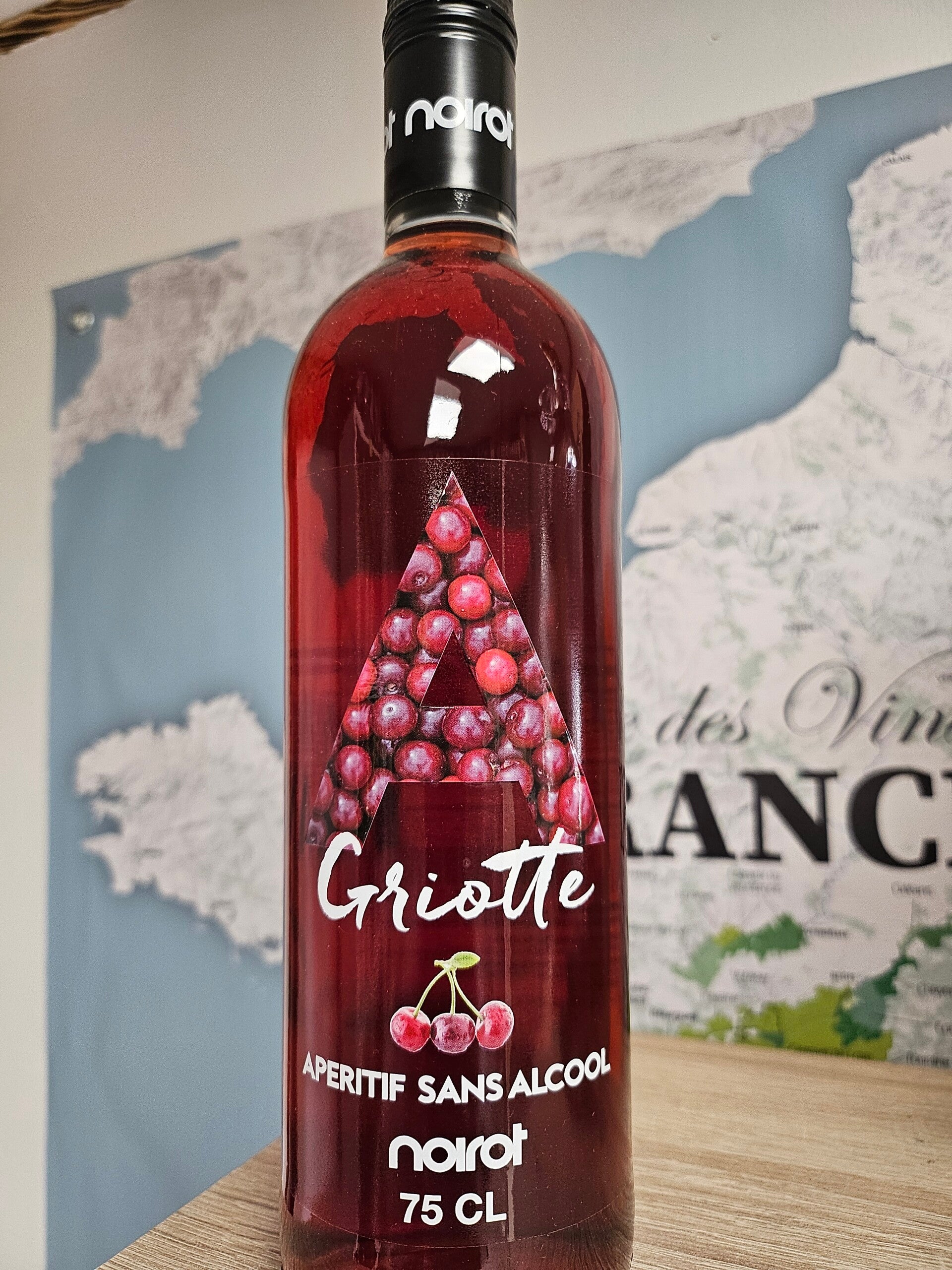 Apéritif sans alcool Griotte, Maison NOIROT 75cl