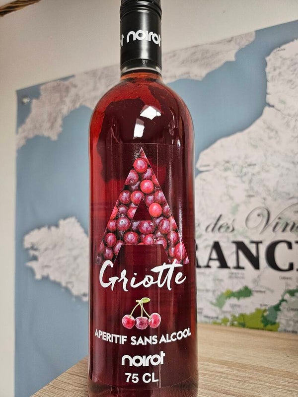 Apéritif sans alcool Griotte, Maison NOIROT 75cl