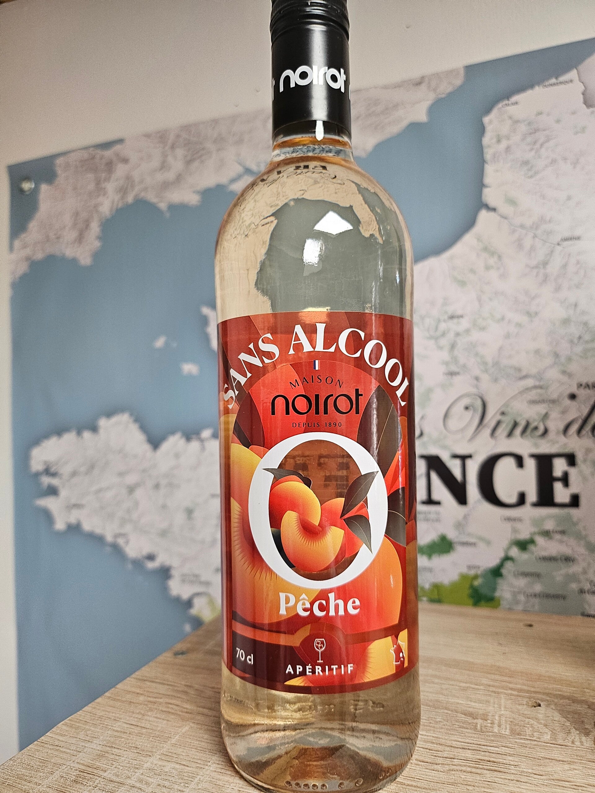Apéritif sans alcool Pêche, maison NOIROT, 70cl
