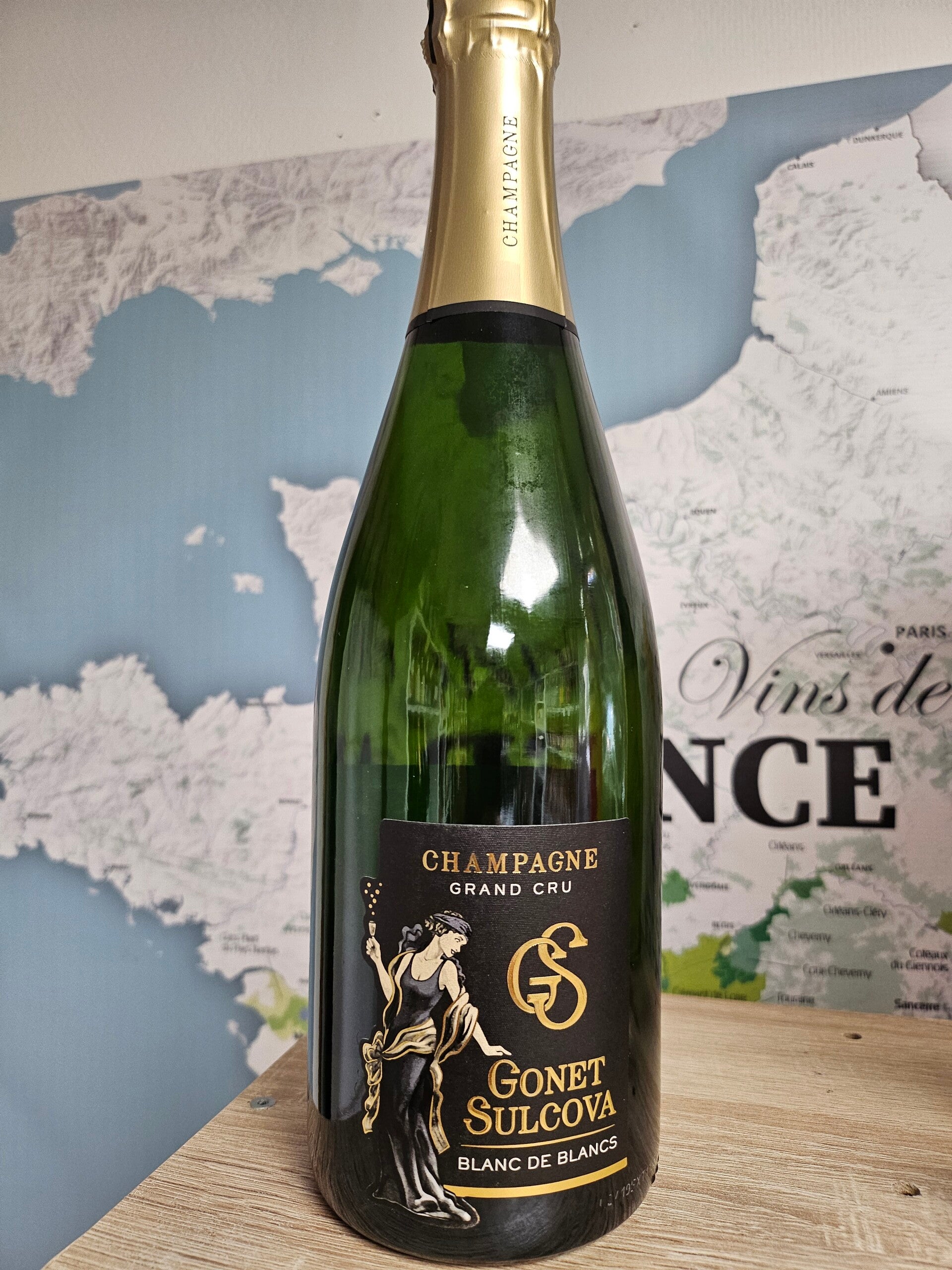 CHAMPAGNE GRAND CRU, Blanc de Blanc, Gonet Sulcova, 75cl 12,5% vol