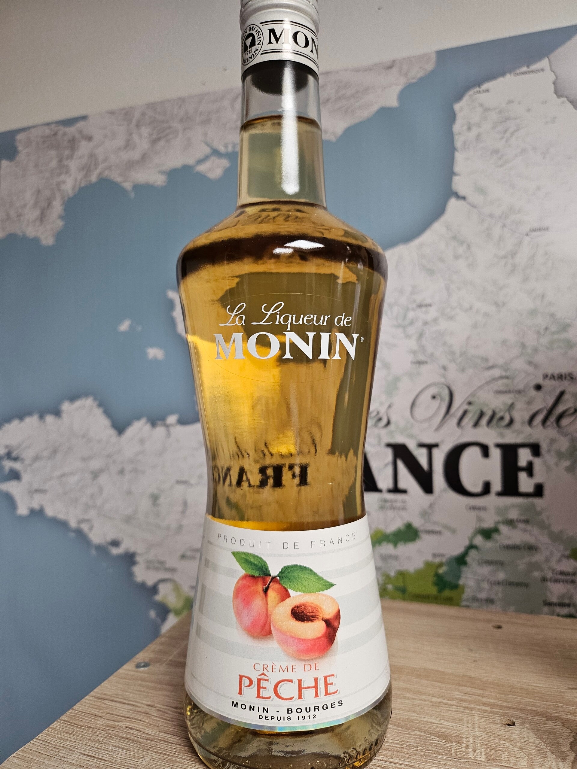 Crème de Pêche, La Liqueur de MONIN, 70cl 16% vol