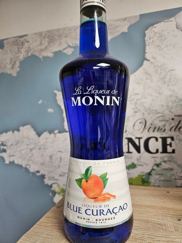 BLUE CURAÇAO, La Liqueur de MONIN, 70cl 20% vol