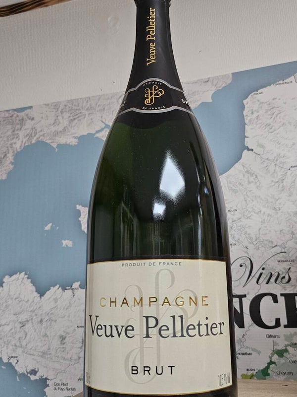 MAGNUM CHAMPAGNE BRUT,  Veuve Pelletier, 1,5L 12,5% vol