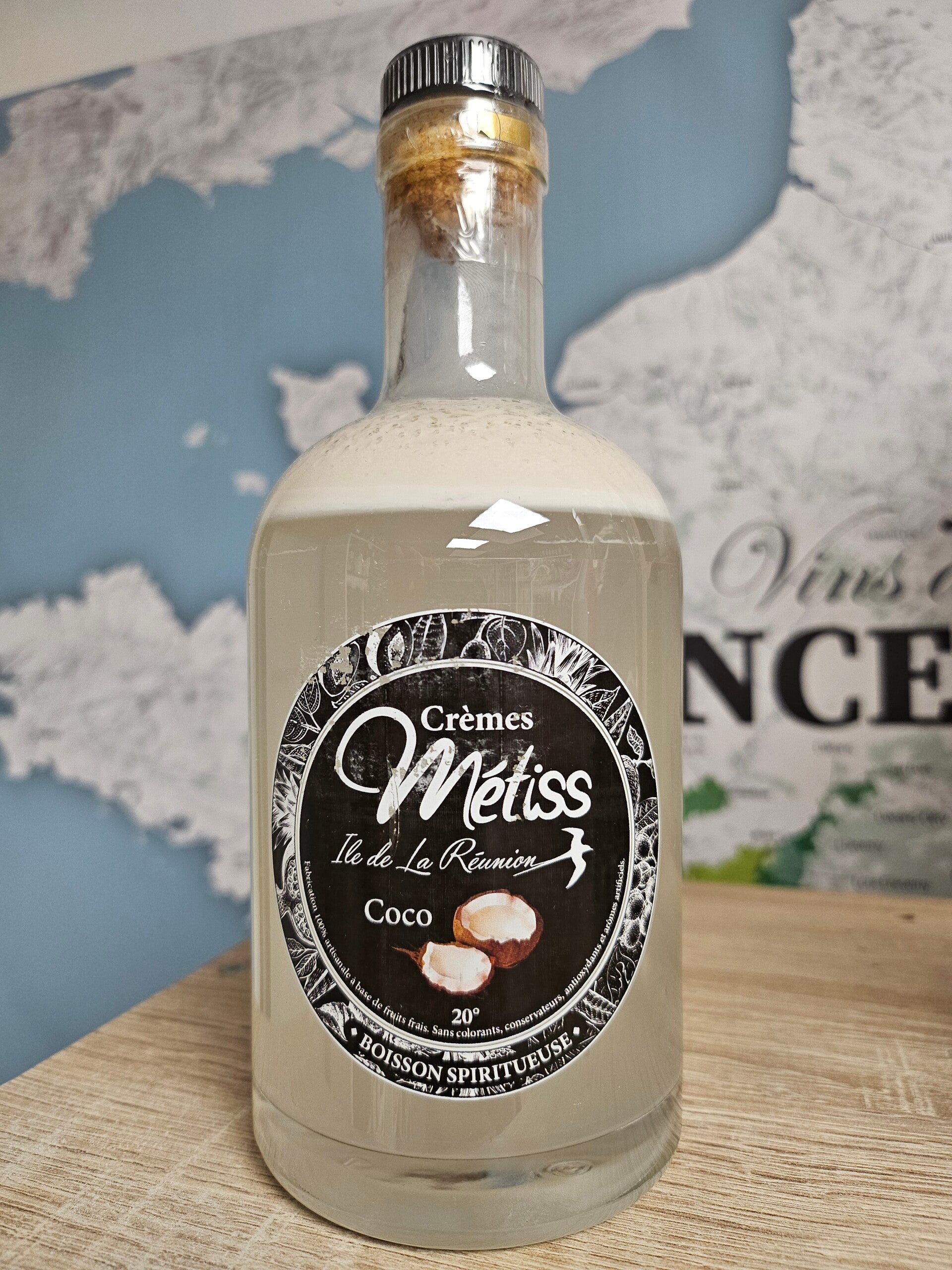 Crème Coco, MÉTISS ILE DE LA RÉUNION,  35cl 20% vol