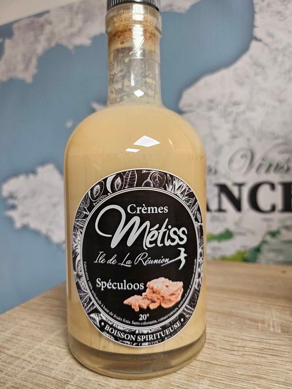 Crème Spéculoos, METISS ILE DE LA REUNION, 35cl 20% vol