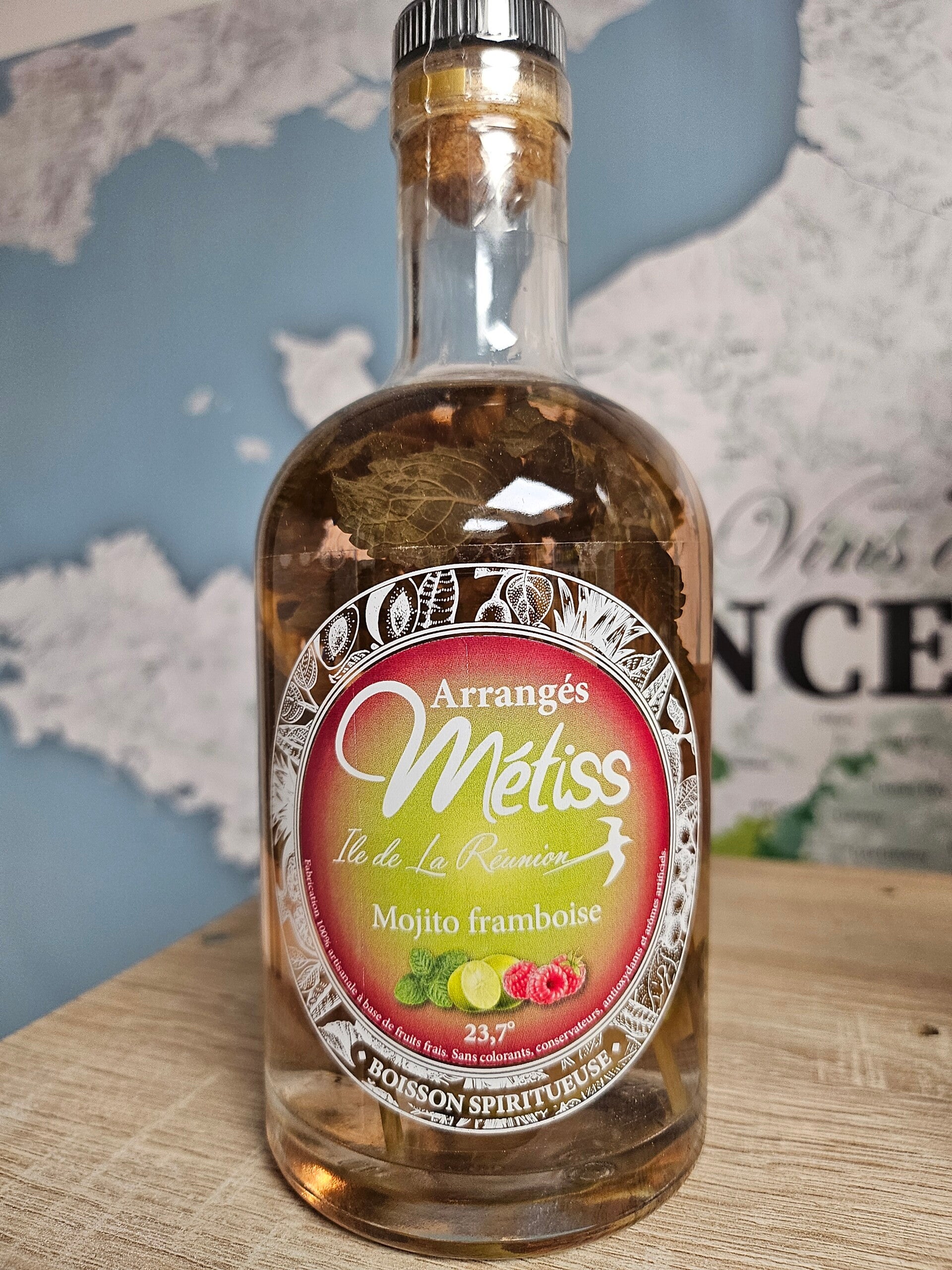 Rhum arrangé MOJITO Passion, Rhum MÉTISS ILE DE LA RÉUNION, 35cl 23,7% vol