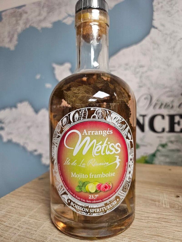 Rhum arrangé MOJITO Passion, Rhum MÉTISS ILE DE LA RÉUNION, 35cl 23,7% vol