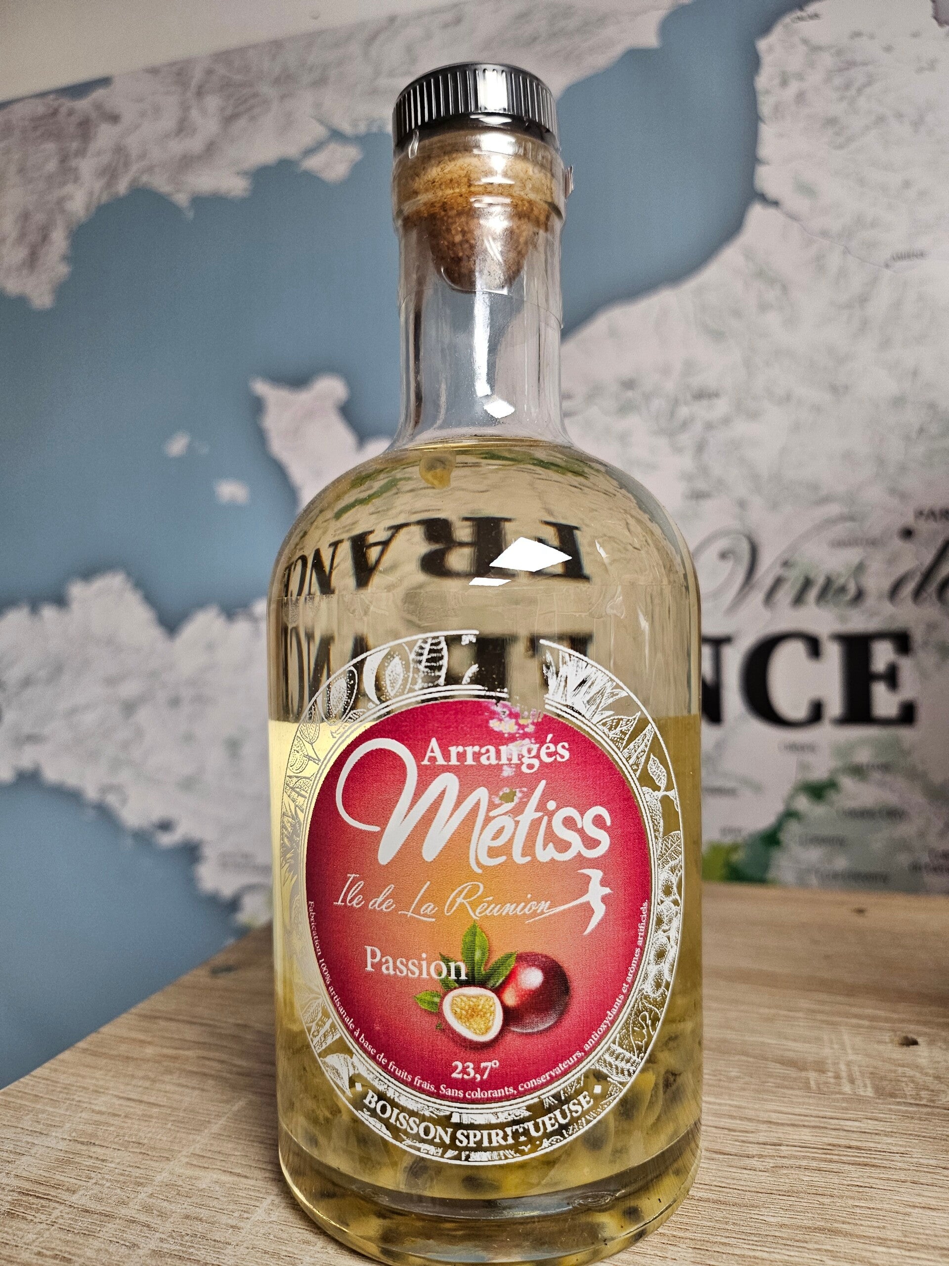 Rhum arrangé Passion, Rhum MÉTISS ÎLE DE LA RÉUNION, 35cl 23,7% vol