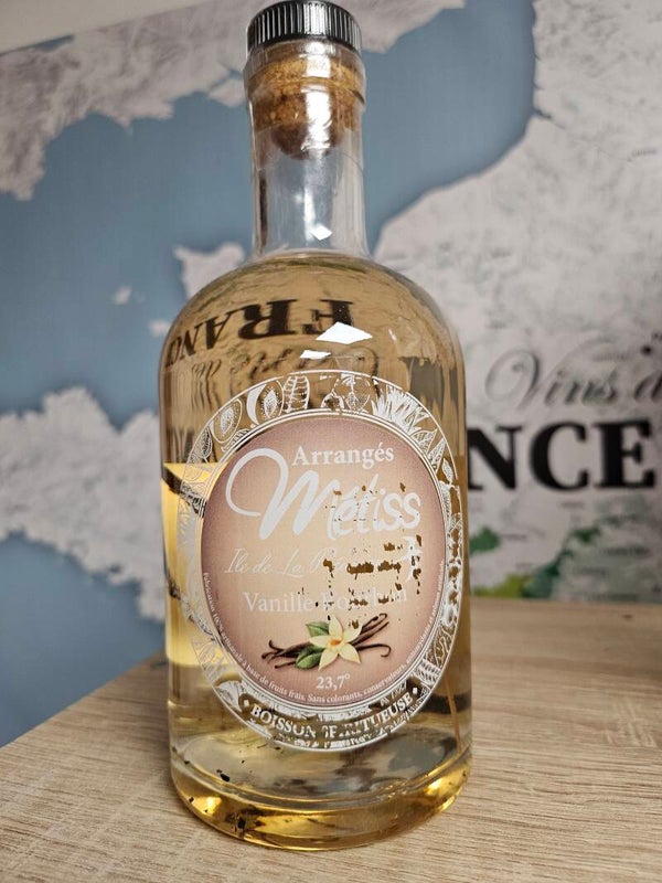 Rhum arrangé Vanille Bourbon, RHUM MÉTISS DE L'ÎLE DE LA RÉUNION, 35cl  23,7%