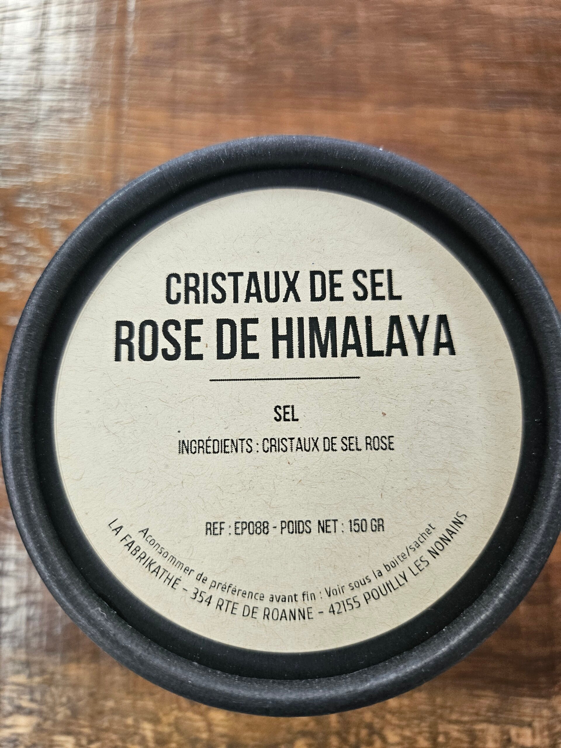 CRISTAUX DE SEL ROSE DE L'HIMALYA, ESCALE AUX ÉPICES, assembleur Français, 150g