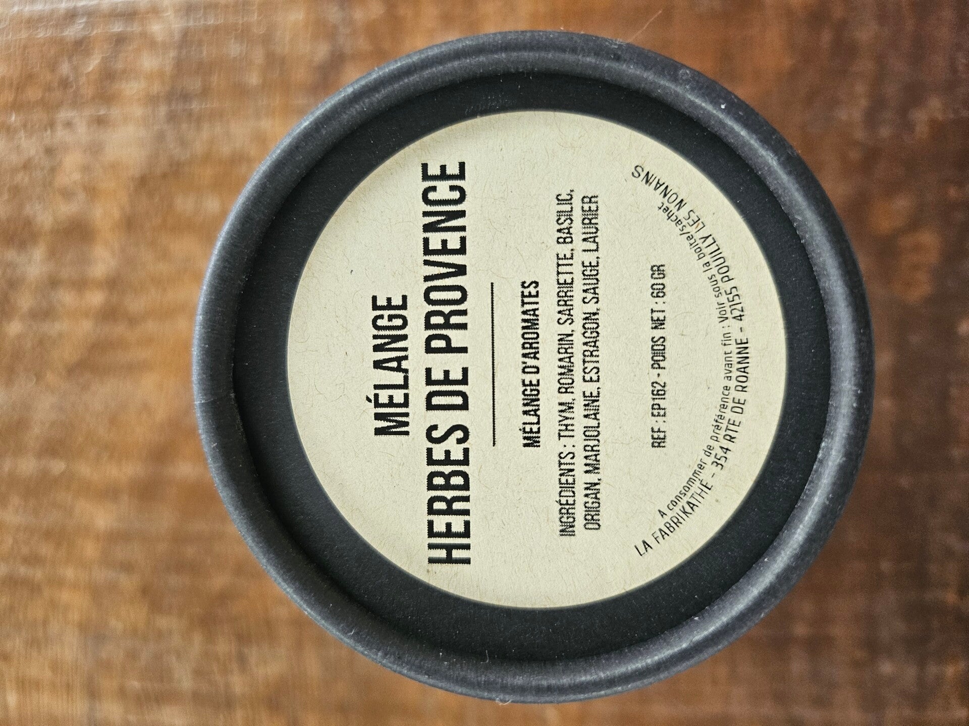 MÉLANGES HERBES DE PROVENCE, ESCALE AUX ÉPICES,  assembleur Français,  60gr