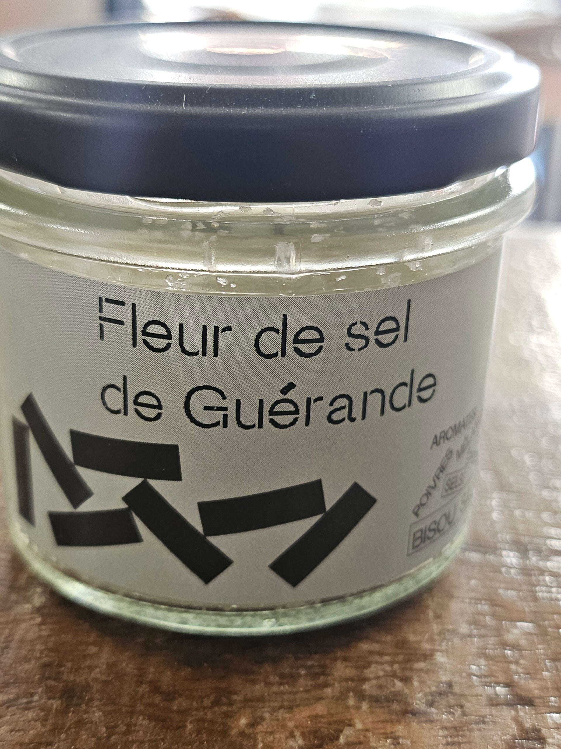 FLEUR DE SEL DE GUÉRANDE, BISOU SALÉ, Produit Breton,  80g