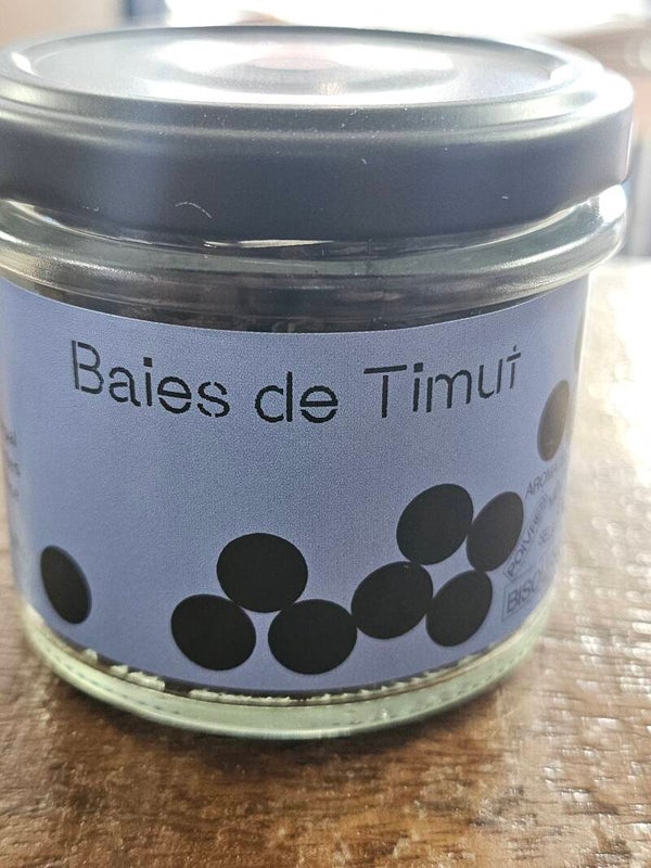 BAIES DE TIMUT, BISOU SALÉ, Produit Breton, 30g