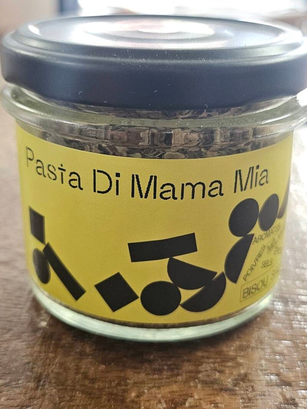 Mélange PASTA DI MAMA MIA, BISOU SALÉ, Produit Breton 30g
