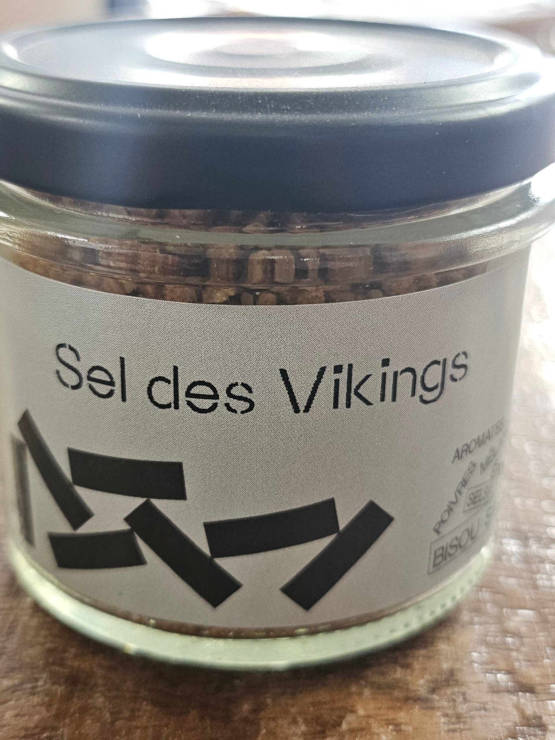 Sel des Vikings, BISOU SALÉ, produit Breton, 100g