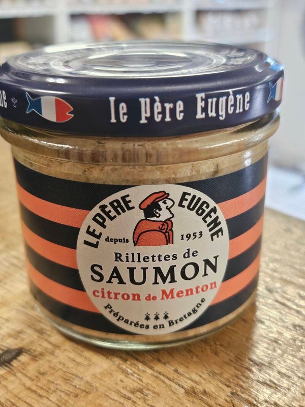 Rillette de Saumon au Citron de Menton, LE.PÈRE EUGÈNE, 90g