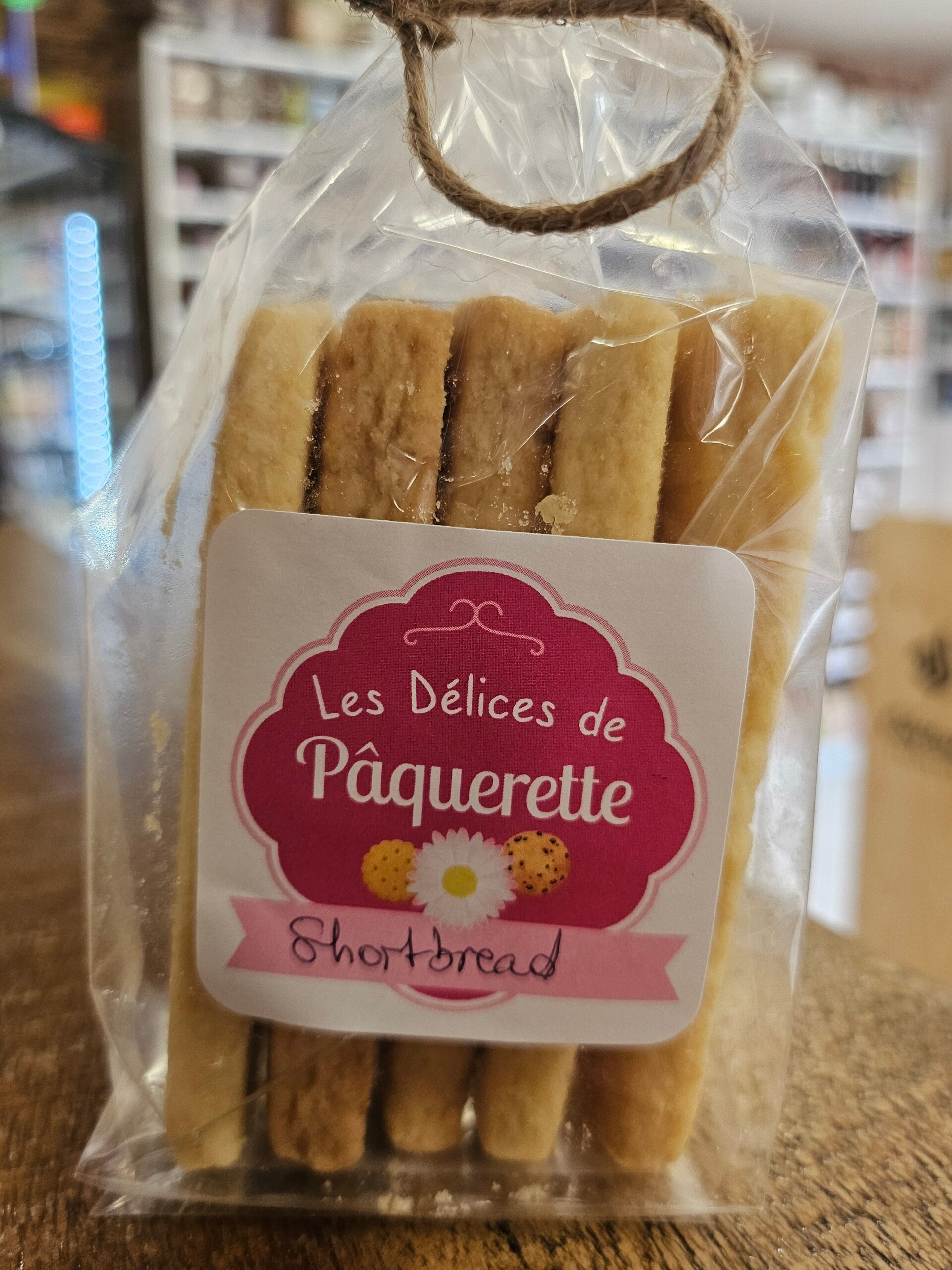 Shortbread, LES DÉLICES DE PÂQUERETTE, 140g
