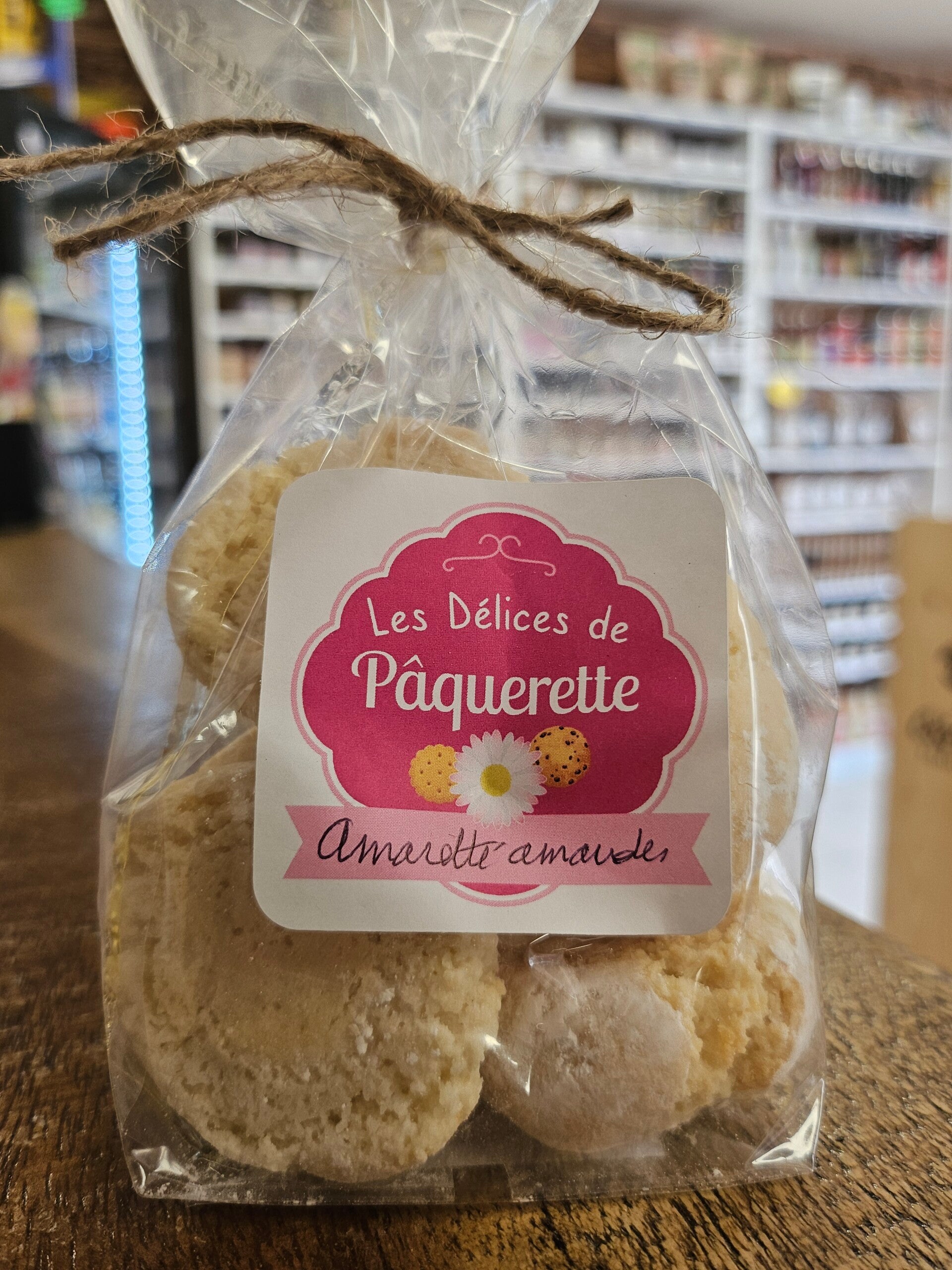 Amaretti Amandes, LES DÉLICES DE PÂQUERETTE,  100g