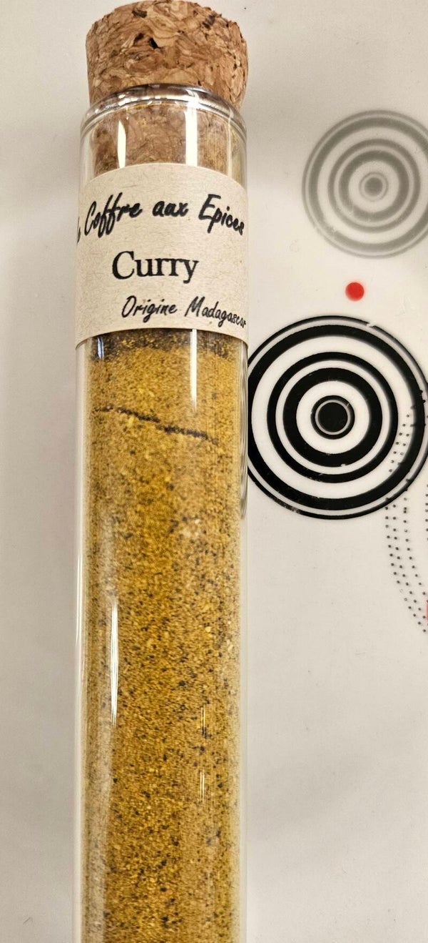 CURRY, Le Coffre aux Épices, origine Madagascar, 19gr