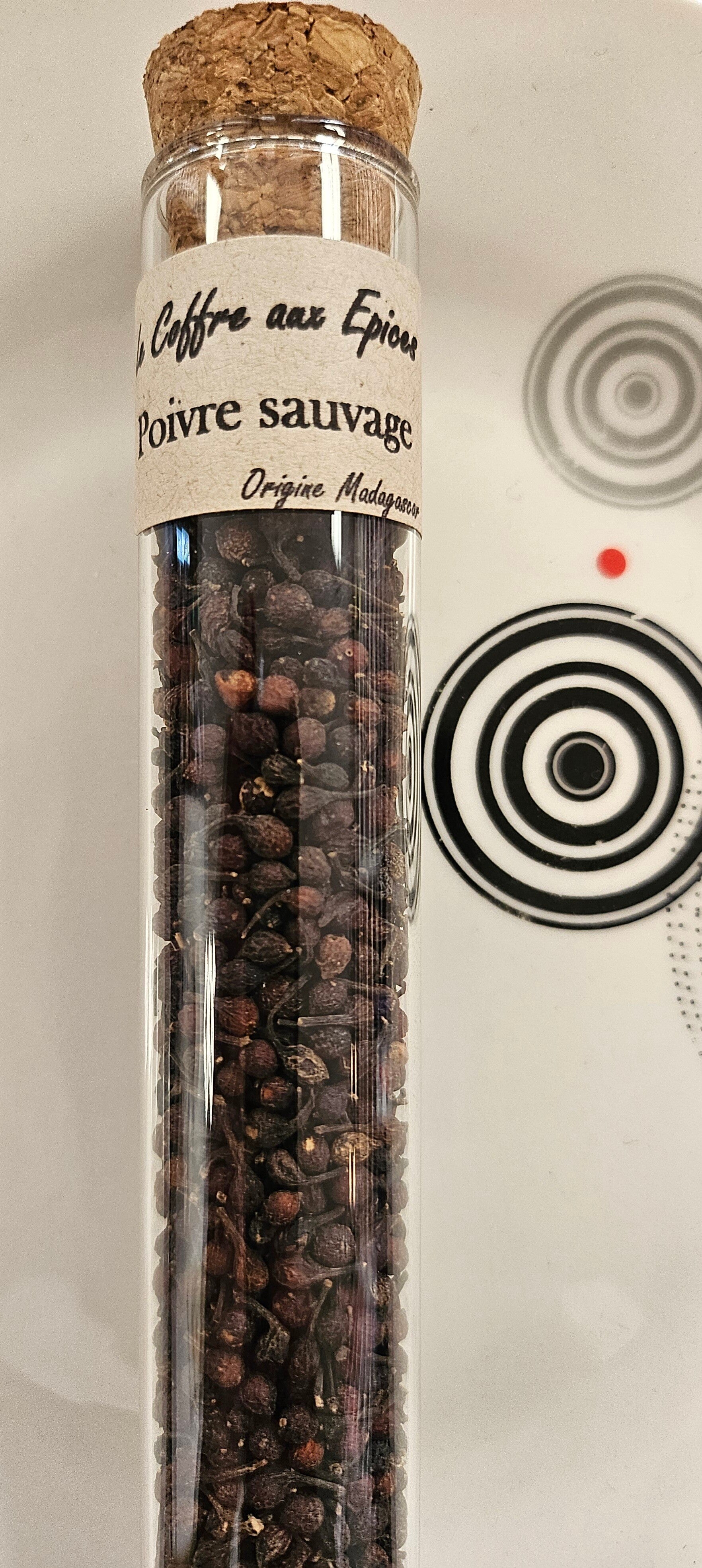 POIVRE SAUVAGE, Le Coffre aux Épices, origine Madagascar, 23g