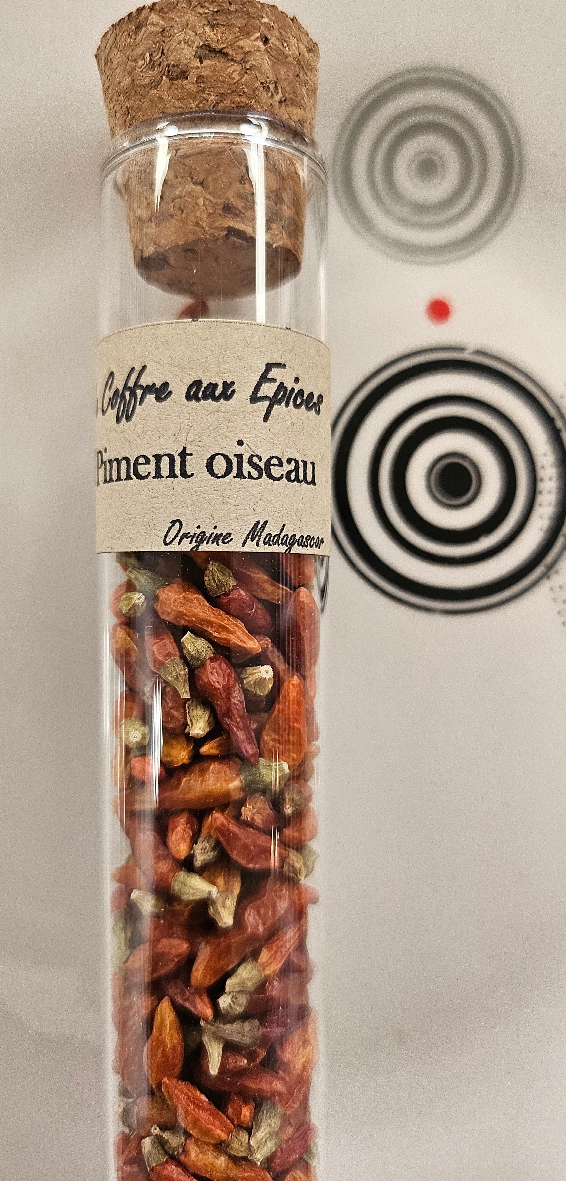 PIMENT OISEAU, Le Coffre aux Épices, origine Madagascar, 10gr