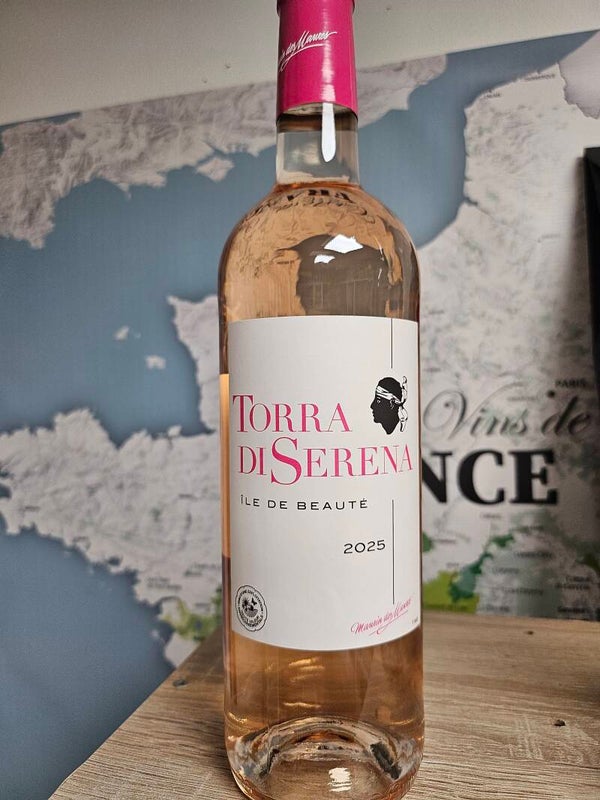 Vin rosé Corse, IGP 2025 HVE, TORRA DI SERENA, 75cl  12%