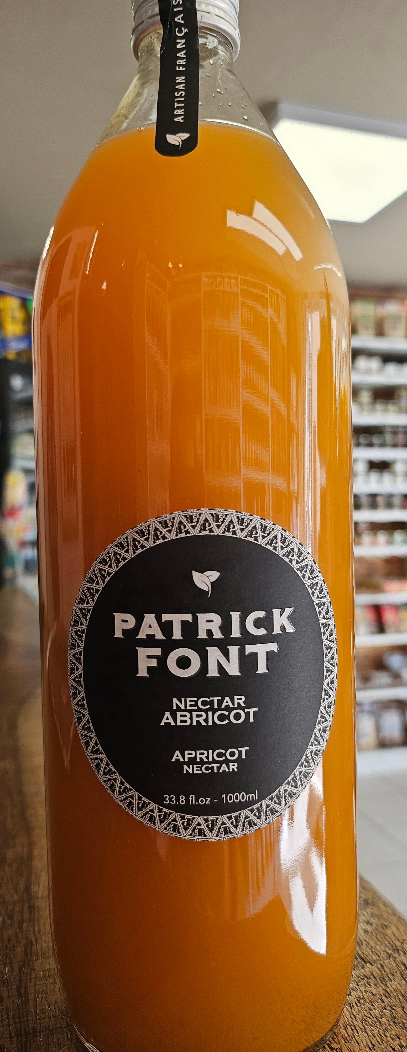 Nectar Abricot Français, Patrick FONT, artisan Français, 1 litre