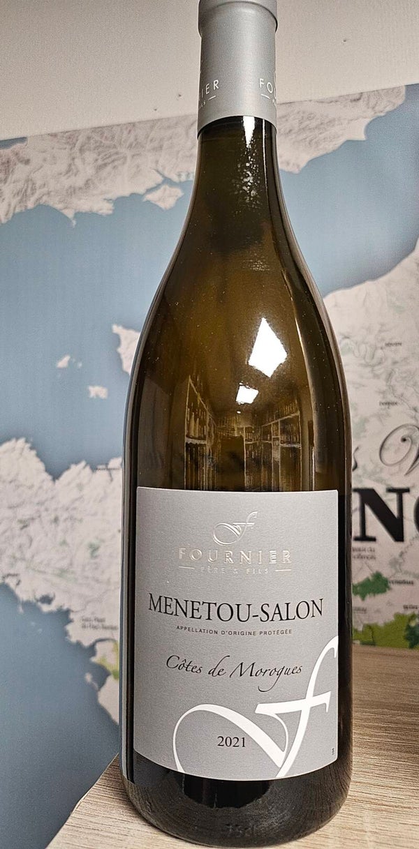 Vin blanc MÉNÉTOU-SALON, AOP 2021, Côtes de Morogues, FOURNIER Père et Fils, 75cl  13%VOL