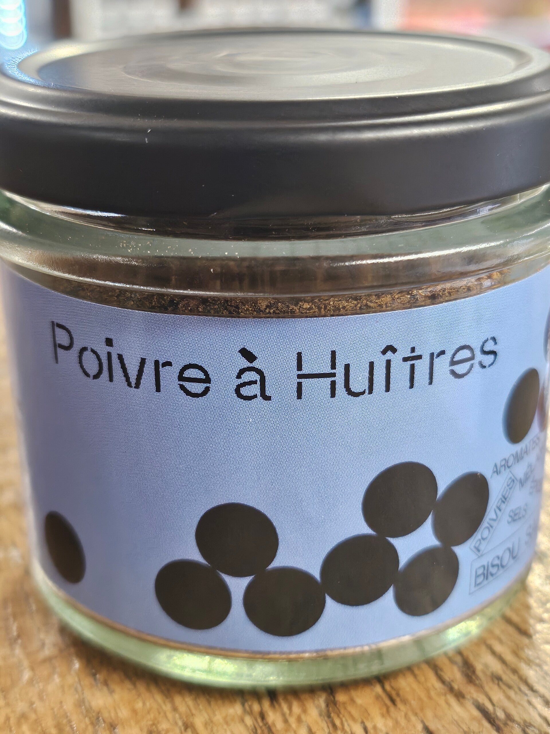 Poivre à Huîtres, BISOU SALÉ, 50g