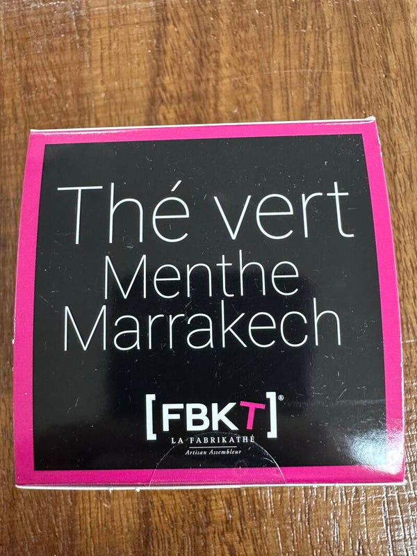 The vert menthe Marrakech