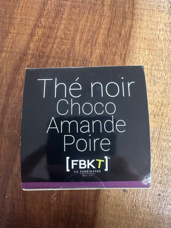 The noir choco amande poire