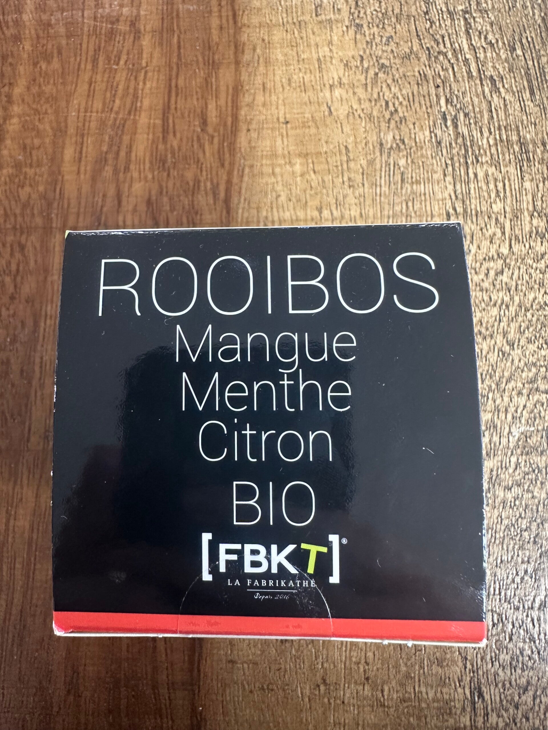 ROOIBOS Mangue, Menthe,Citron BIO