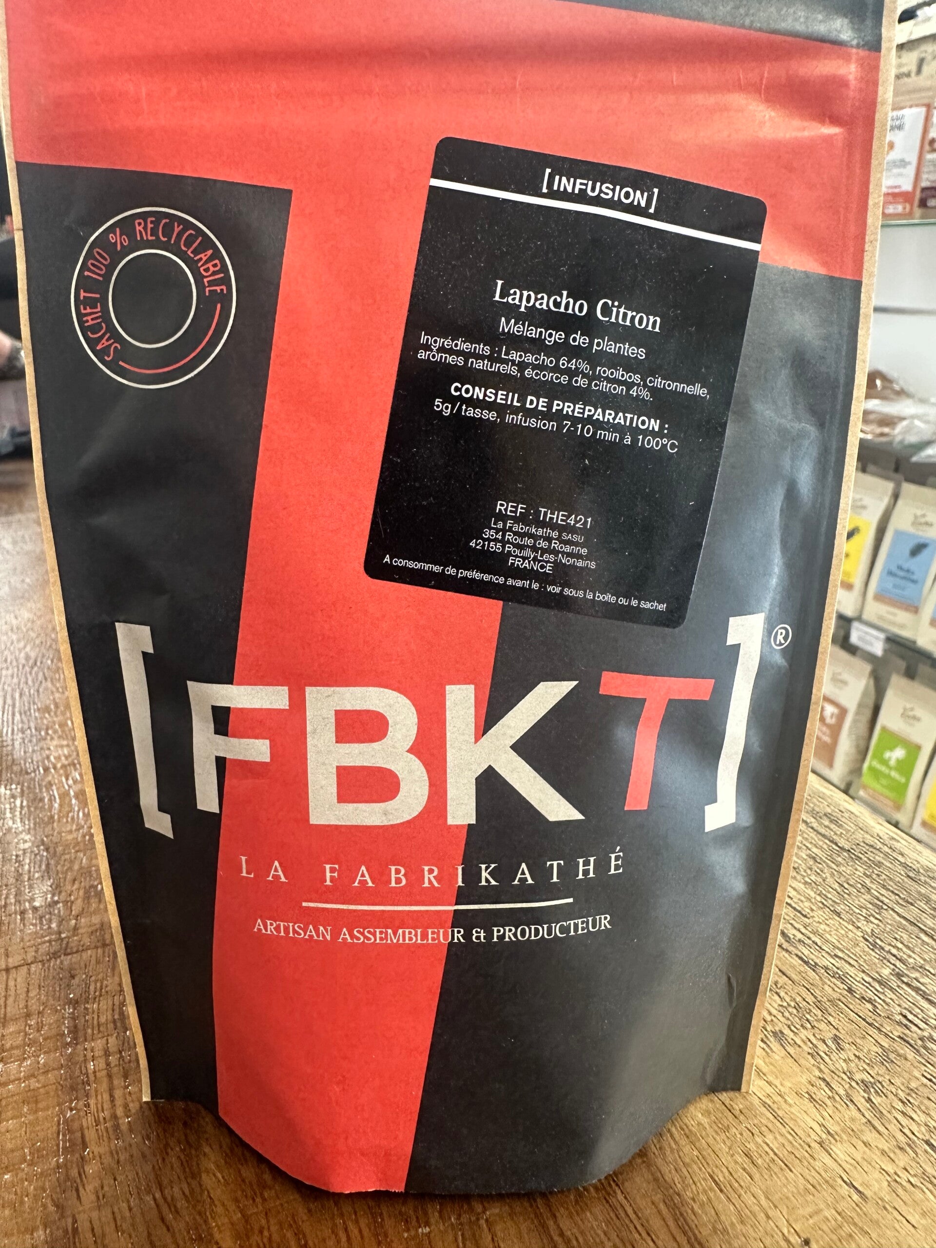 Infusion vrac Lapacho Citron