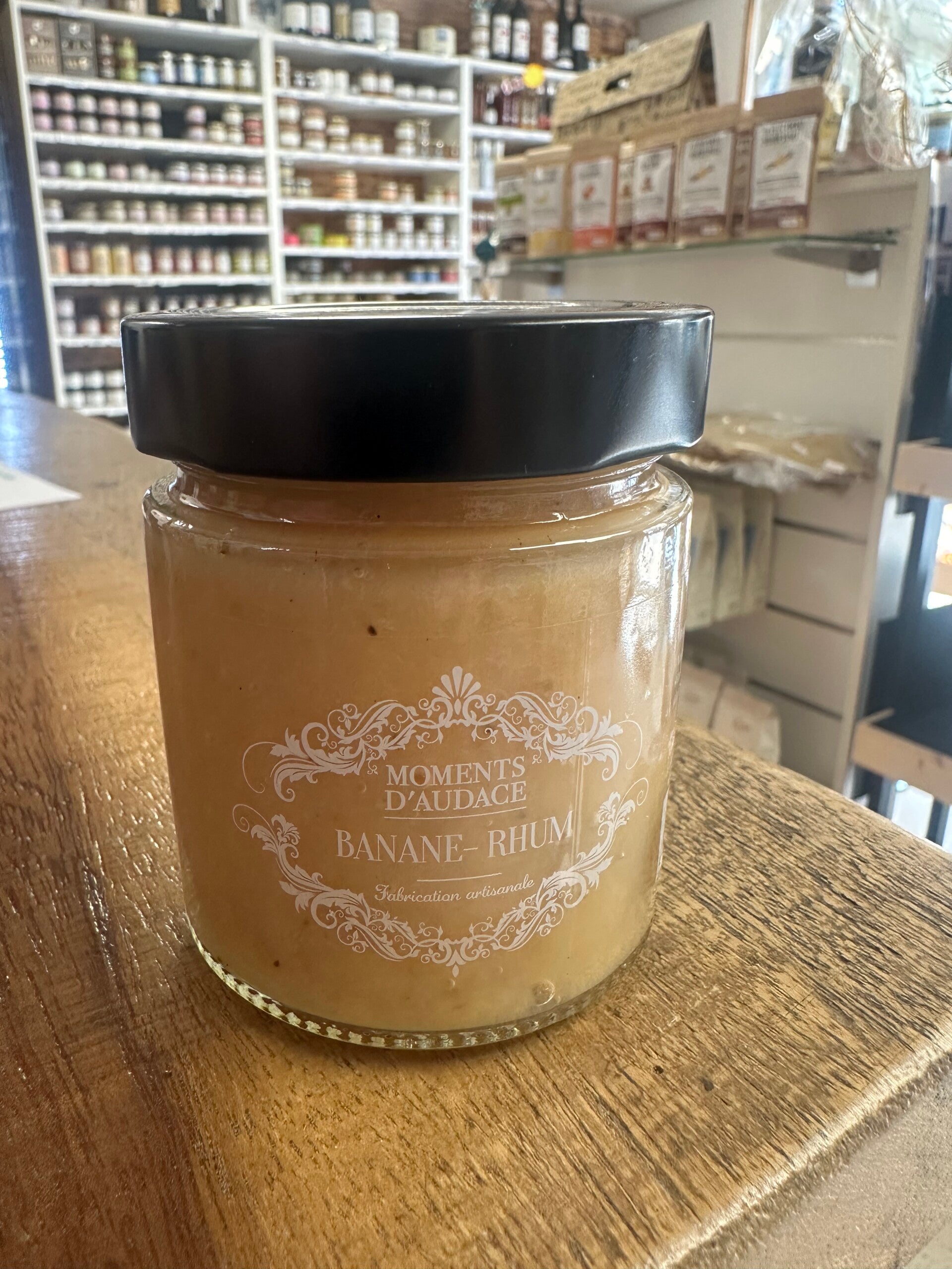 Confiture banane rhum