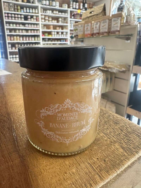 Confiture banane rhum