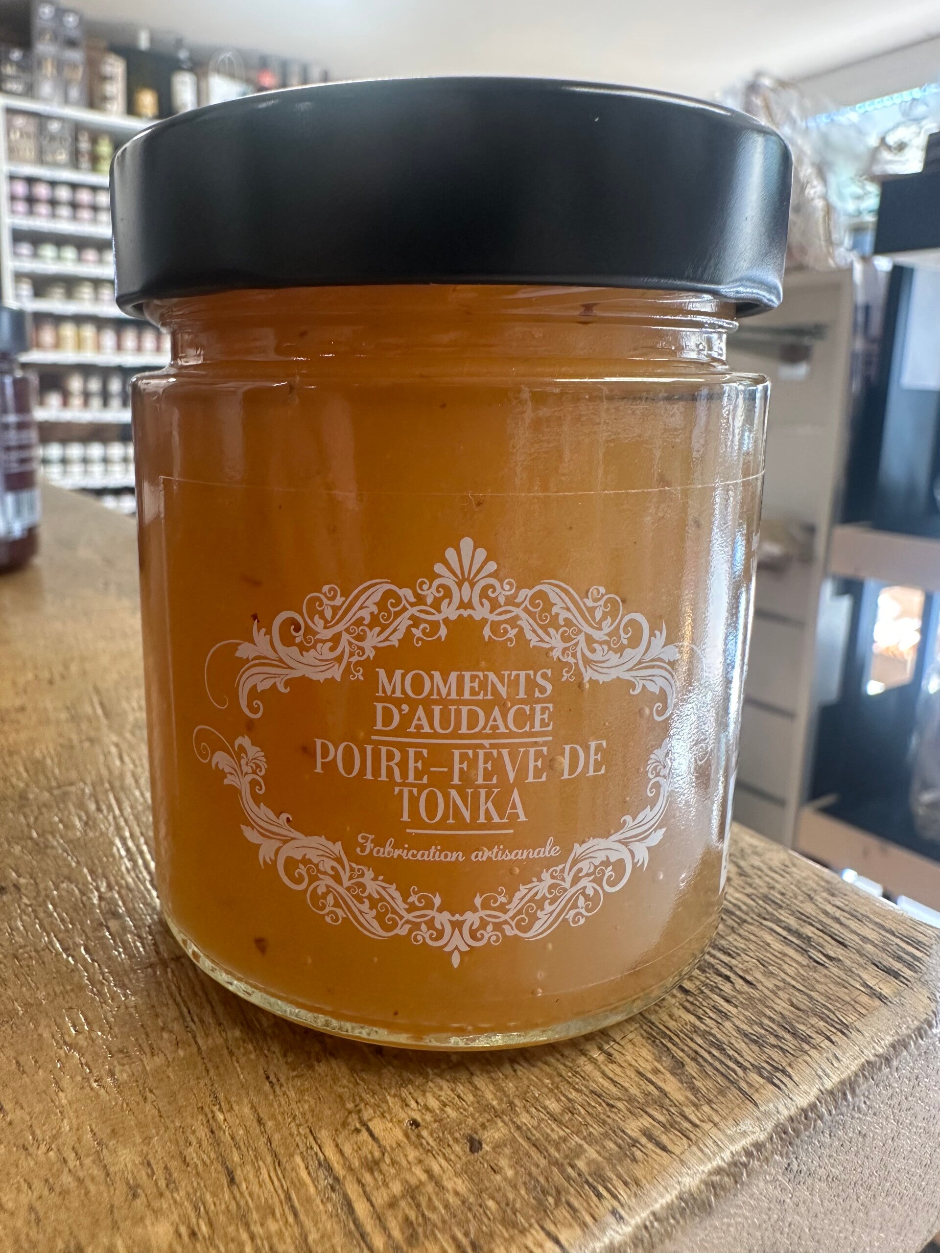 Confiture poire fève de tonka